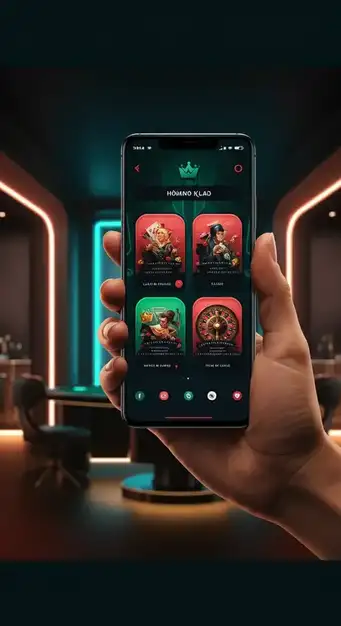 Interface futuriste et élégante de Casinozer, mettant en avant des jeux de table VIP et les options de connexion sécurisée