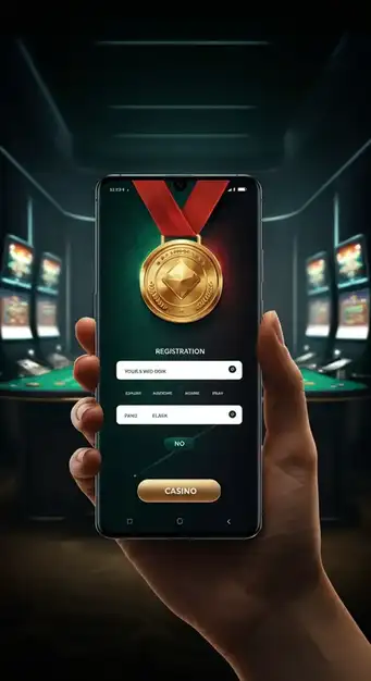 Interface de création de compte rapide et sécurisée sur Casinozer, affichant les étapes d'inscription et les options de jeu responsable.